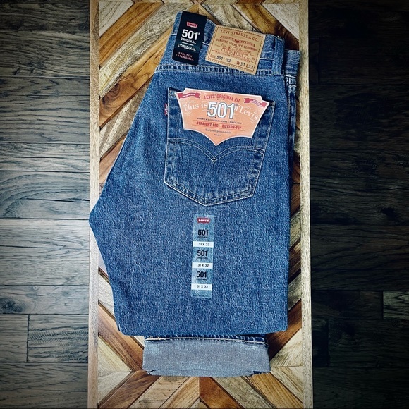 Levi’s Premium 501 ‘93 Straight Dark Stone Wash - Picture 7 of 15